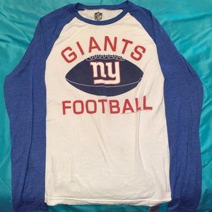 New York Giants Football Men’s Long-Sleeve Tee